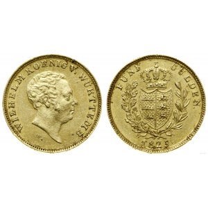 Niemcy, 5 guldenów, 1825, Stuttgart