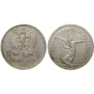 Poland, 5 gold, 1928, Brussels