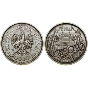 Polska, 200.000 złotych, 1992, Warszawa