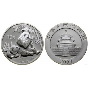 Chiny, 10 yuanów = 1 uncja, 2007, Shenyang