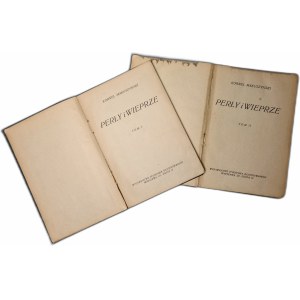 MAKUSZYŃSKI KORNEL Perły i wieprze tom I i II Biblioteka Tygodnika Ilustrowanego tom XLVIII, 1926 rok