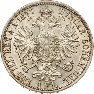 Austria 1 Florin 1877