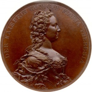 Austria Medal 1888 Monument to Maria Theresa NGC MS 64 BN