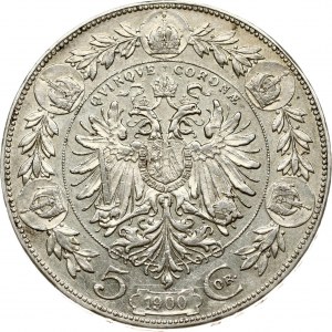Austria 5 Corona 1900
