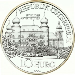 Austria 10 Euro 2004 Artstetten Castle