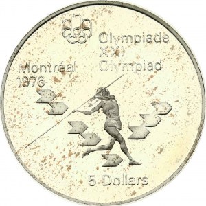 Canada 5 Dollars 1975 Javelin