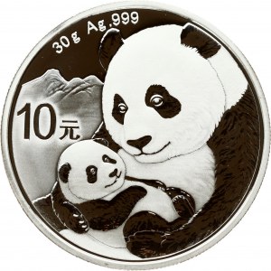 China 10 Yuan 2019 Panda