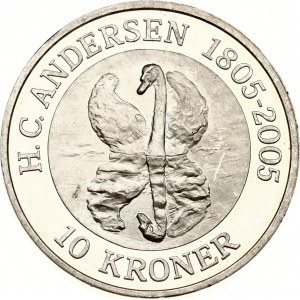 Denmark 10 Kroner 2005 Ugly Duckling