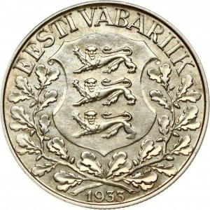 Estland 1 Kroon 1933 10. Nationales Liederfest