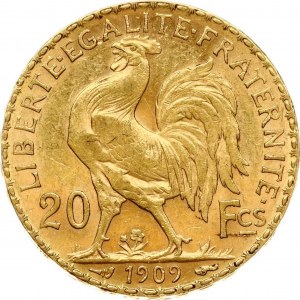 France 20 Francs 1909