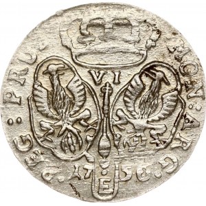 Germany Prussia 6 Groscher 1756 E