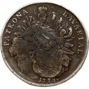 Germany Bavaria Taler 1778 HST