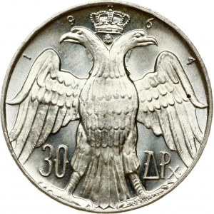 Greece 30 Drachmai 1964 Royal Marriage