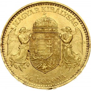 Hungary 20 Korona 1892 KB