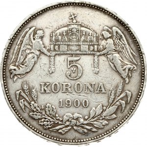 Hungary 5 Korona 1900 KB