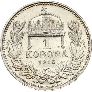 Hungary 1 Korona 1912 KB