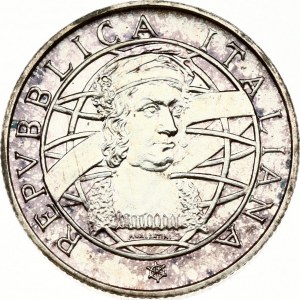 Italy 200 Lire 1989 R Colombo - The departure