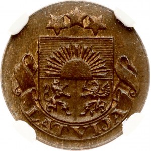 Latvia 1 Santims 1932 NGC MS 64 BN