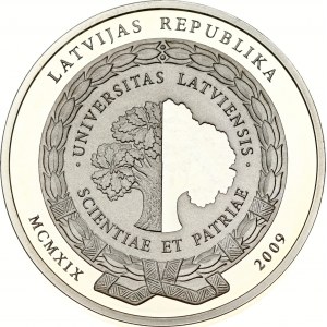 Latvia 1 Lats 2009 University of Latvia