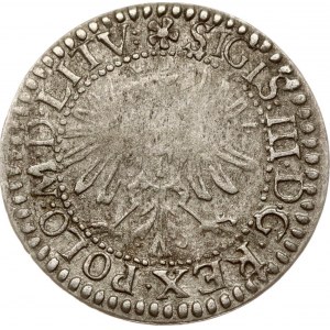 Lithuania Grosz 1610 Vilnius przebitka MAG/NN/A (R) Rare type