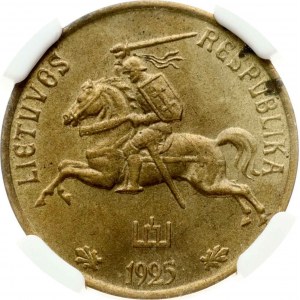 Lithuania 10 Centų 1925 NGC MS 63