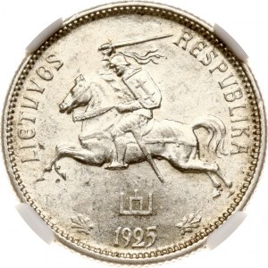 Lithuania 2 Litu 1925 NGC MS 61
