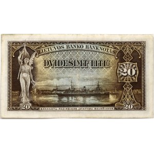 Lithuania 20 Litu 1930 Vytautas the Great