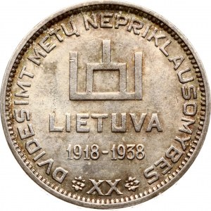 Lithuania 10 Litu 1938 Smetona