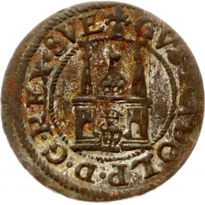 Livonia Swedish 1 1/2 Solidus 1623 Riga (R)