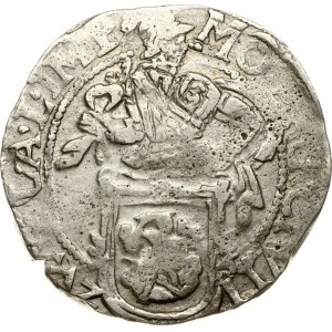 Netherlands ZWOLLE 1/2 Lion Daalder 1648