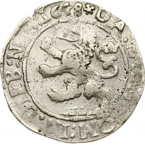Netherlands ZWOLLE 1/2 Lion Daalder 1648