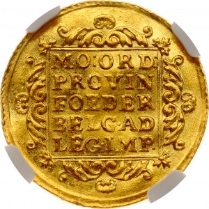 Netherlands Holland Ducat 1773 NGC MS 60