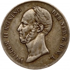 Netherlands 2½ Gulden 1848
