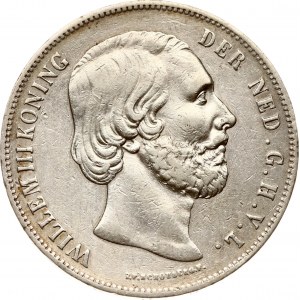 Netherlands 2½ Gulden 1859