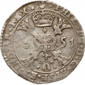 Spanish Netherlands Brabant Patagon 1651 Antwerp