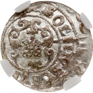 Pologne Szelag 1616 Riga (R) NGC MS 62
