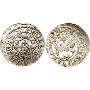 Pologne Szelag 1620 Riga Lot de 2 pièces