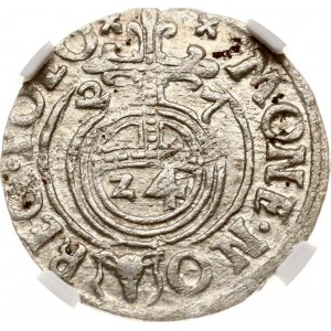 Poland Poltorak 1627 Bydgoszcz NGC MS 62
