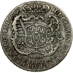 Saxony Taler 1763 IFôF