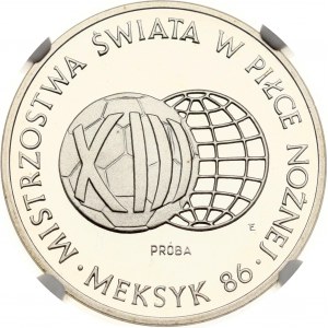 Poland 1000 Zlotych 1986 MW World Cup Proba NGC PF 69 ULTRA CAMEO TOP POP
