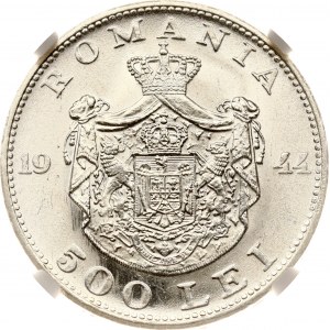 Romania 500 Lei 1944 NGC MS 64