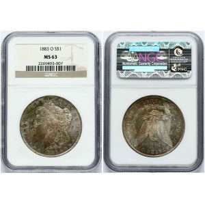 USA 1 Dollar 1883 O 'Morgan Dollar' NGC MS 63