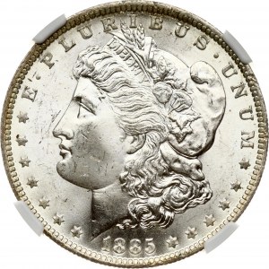 USA Morgan Dollar 1885 O NGC MS 64