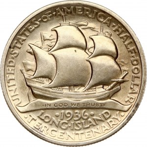 USA 1/2 Dollar 1936 Long Island