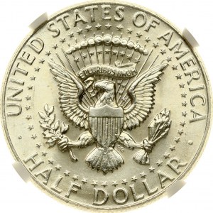 USA 1/2 Dollar 1964 'Kennedy Half Dollar' NGC MS 64