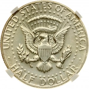 USA 1/2 Dollar 1965 'Kennedy Half Dollar' NGC MS 66