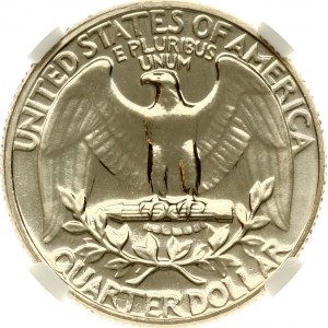 USA 1/4 Dollar 1966 'Washington Quarter' NGC MS 67