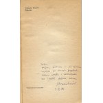 KOZIOŁ Urszula - Żalnik [first edition 1989] [AUTOGRAPH AND DEDICATION].