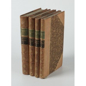 MICKIEWICZ Adam - Literatura słowiańska wykładana w Kolegium Francuskim [komplet 4 tomów] [1865]