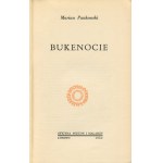 PANKOWSKI Marian - Bukenocie [wydanie pierwsze Londyn 1962] [AUTOGRAF I DEDYKACJA]